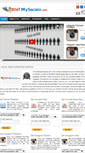 Mobile Screenshot of boostmysocials.com